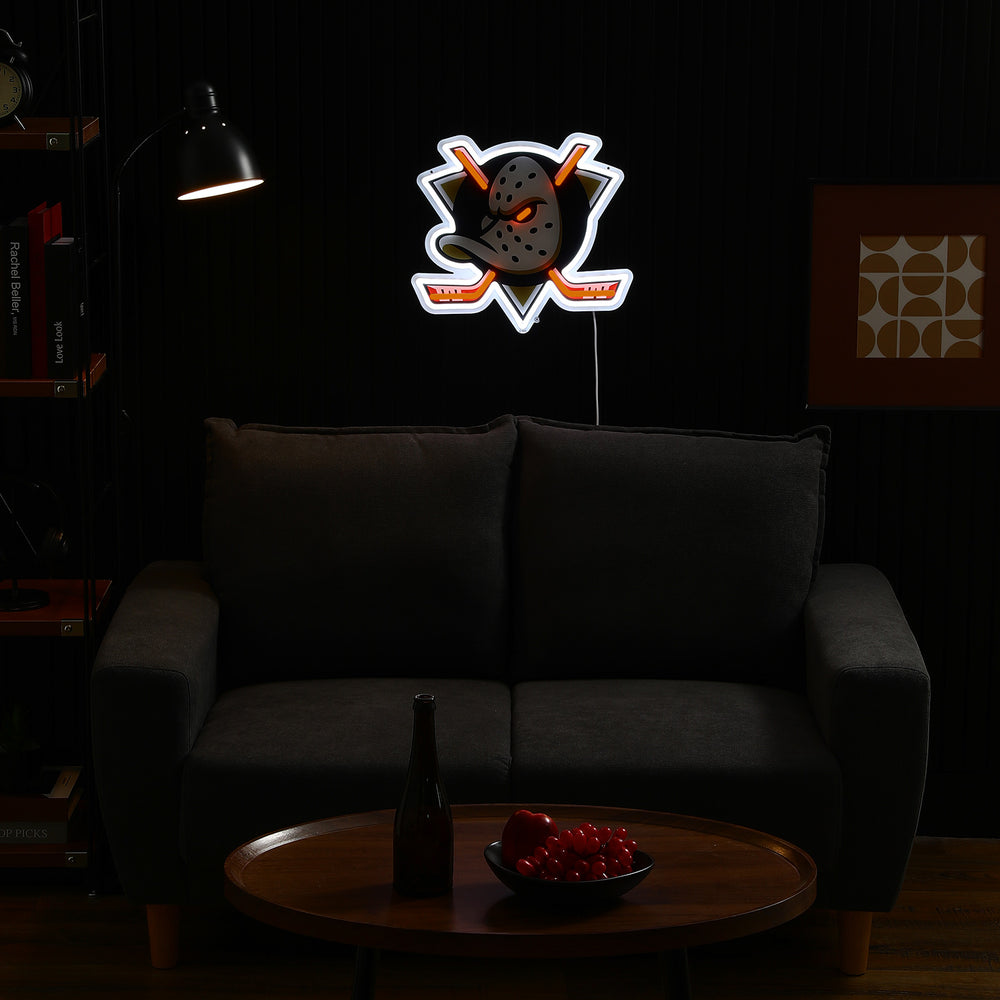 Anaheim Ducks LED Neon Sign - Saturday Neon
