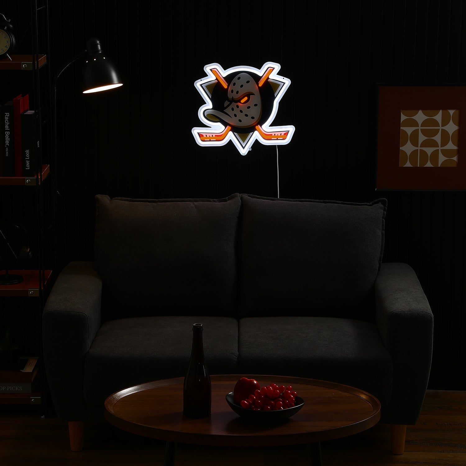 Anaheim Ducks LED Neon Sign - Saturday Neon