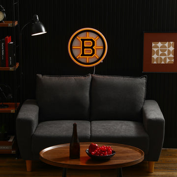 Boston Bruins LED Neon Sign - Saturday Neon