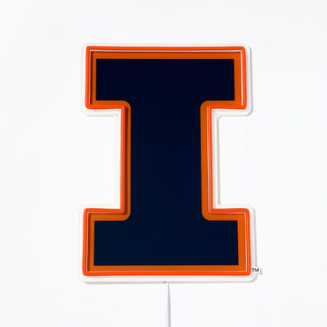 Illinois Fighting Illini LED Neon Sign - Saturday Neon