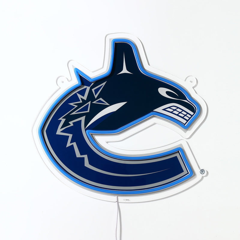 Vancouver Canucks LED Neon Sign - Saturday Neon