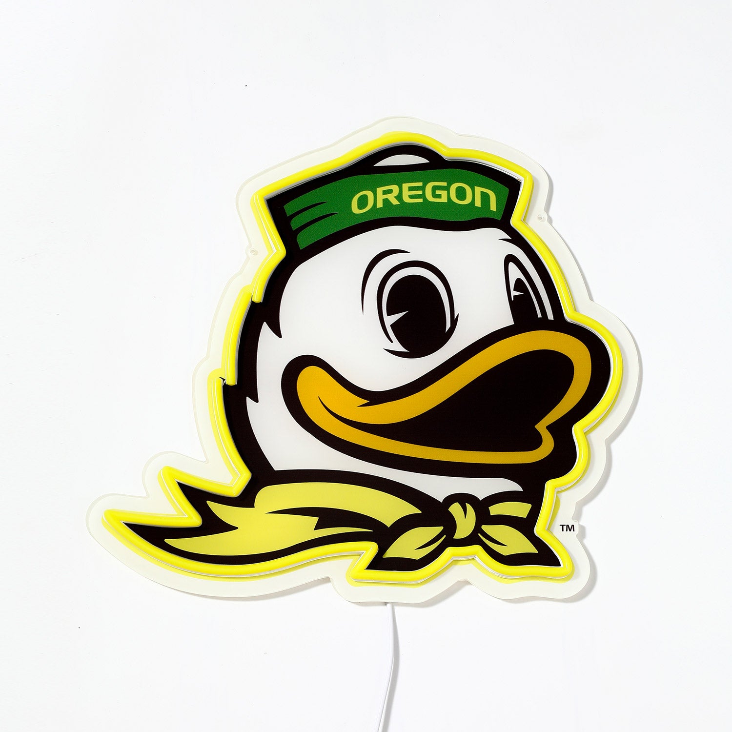 Oregon Duck Logo LED Neon Sign - Saturday Neon