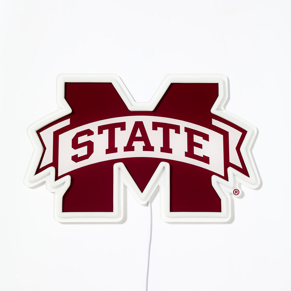 Mississippi State Bulldogs LED Neon Sign - Saturday Neon