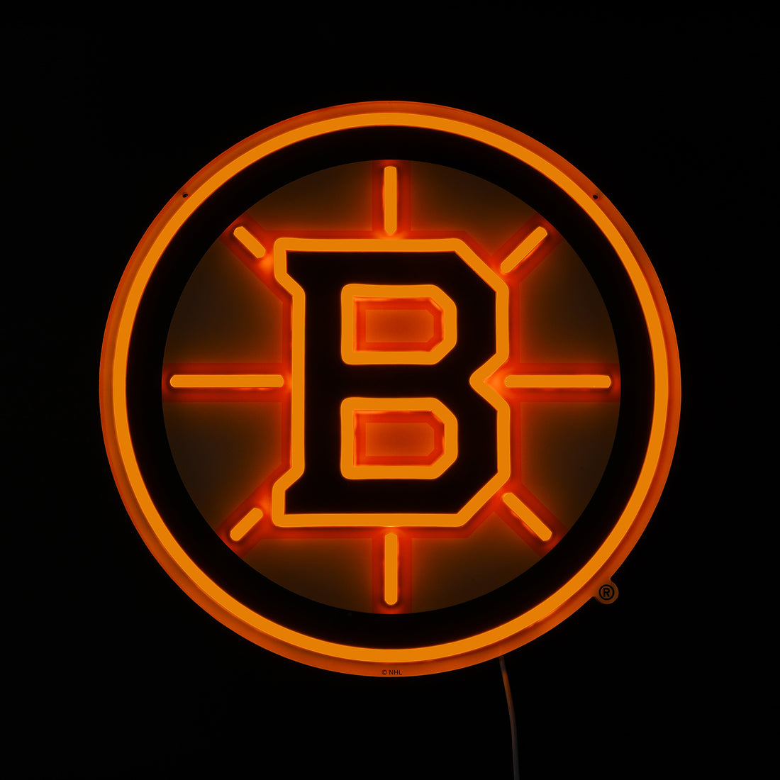 Boston Bruins LED Neon Sign - Saturday Neon