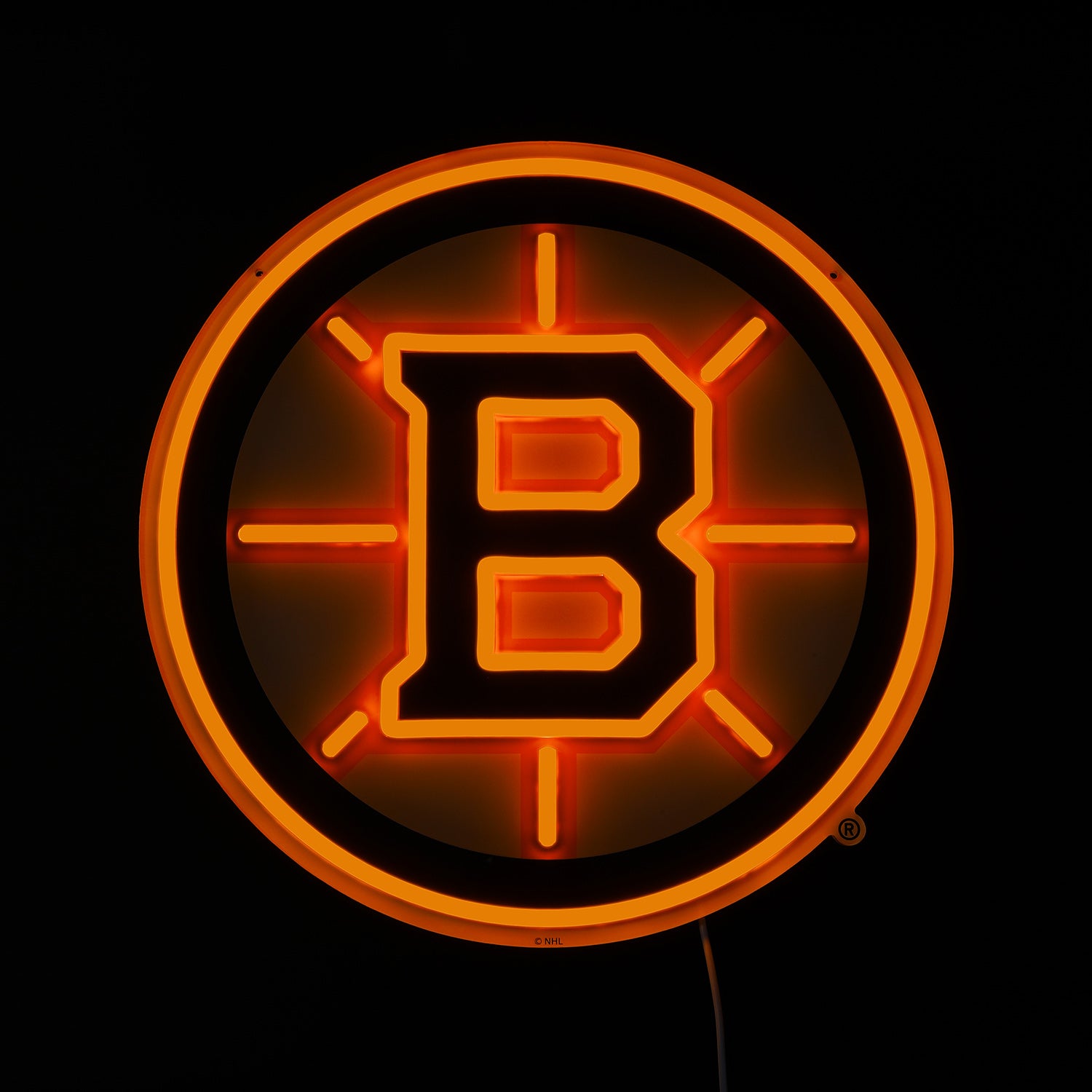 Boston Bruins LED Neon Sign - Saturday Neon
