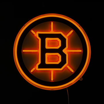 Boston Bruins LED Neon Sign - Saturday Neon