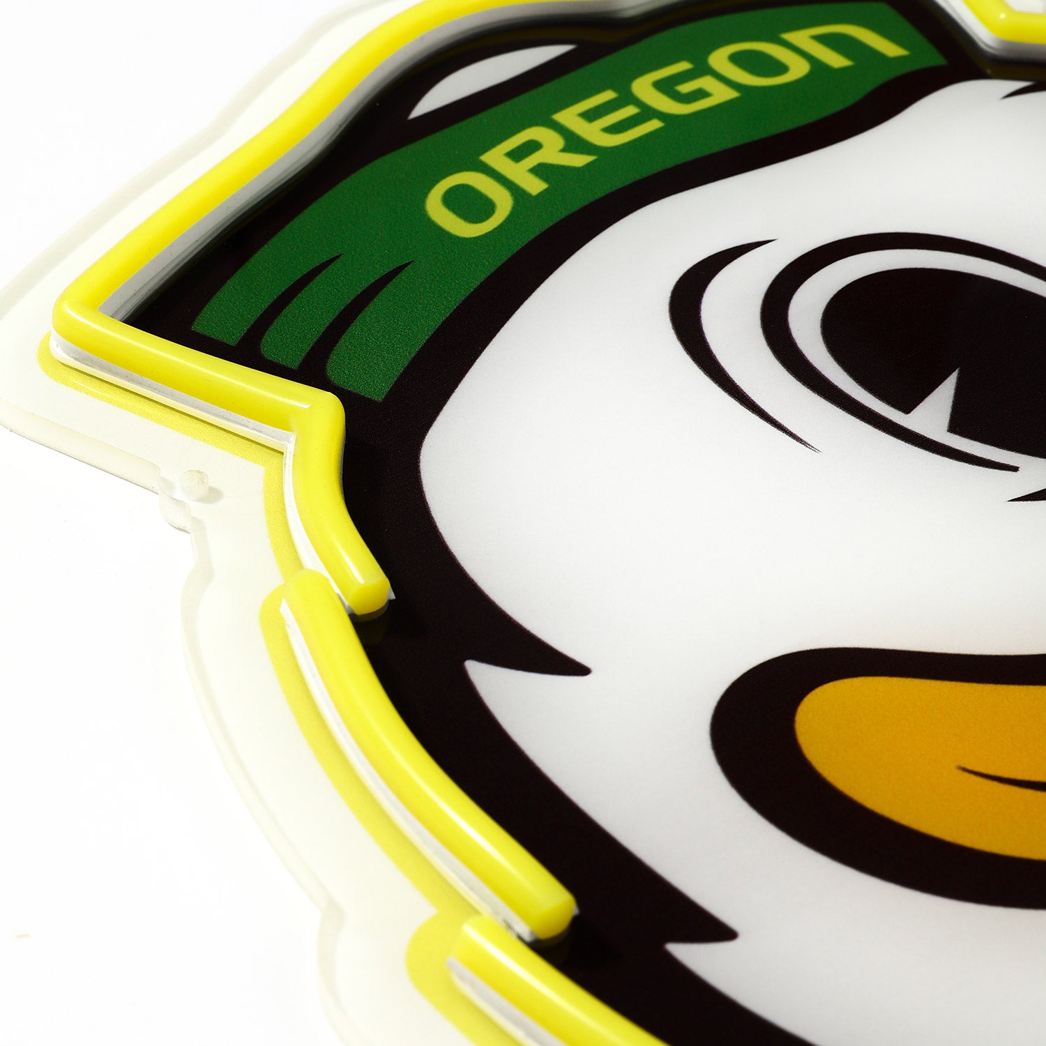 Oregon Duck Logo LED Neon Sign - Saturday Neon