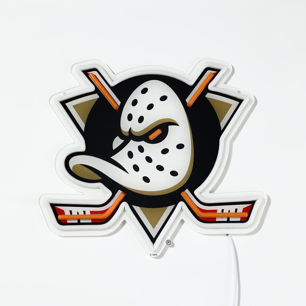 Anaheim Ducks LED Neon Sign - Saturday Neon
