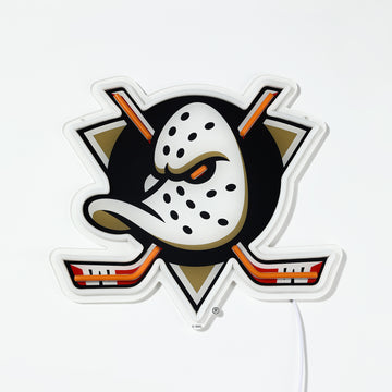Anaheim Ducks LED Neon Sign - Saturday Neon