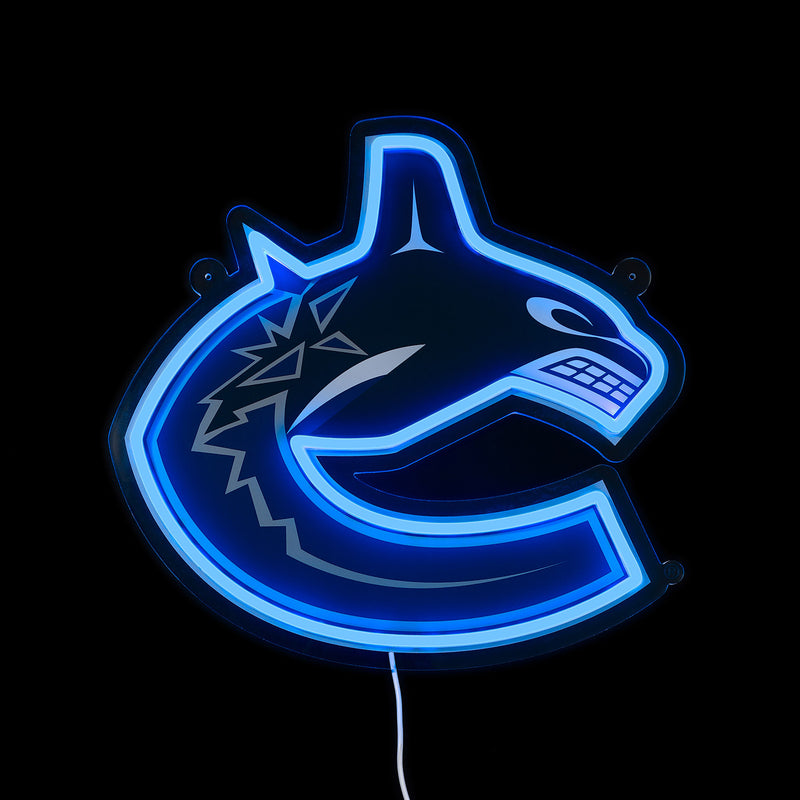 Vancouver Canucks LED Neon Sign - Saturday Neon
