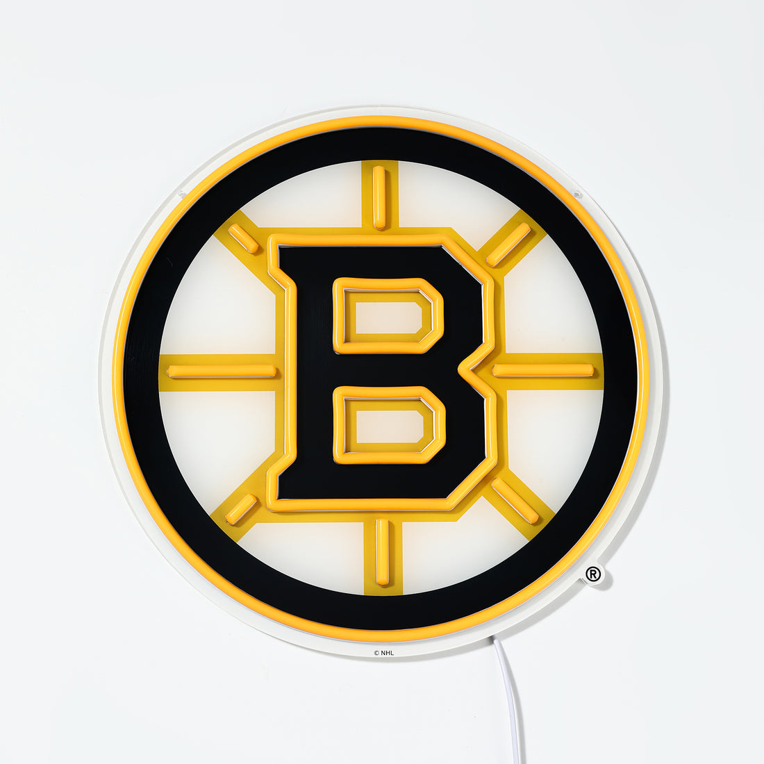 Boston Bruins LED Neon Sign - Saturday Neon