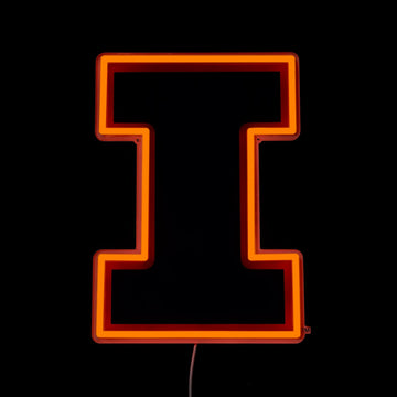 Illinois Fighting Illini LED Neon Sign - Saturday Neon