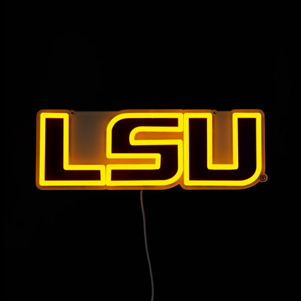 LSU Tigers LED Neon Sign - Plus (24" x 8.4")