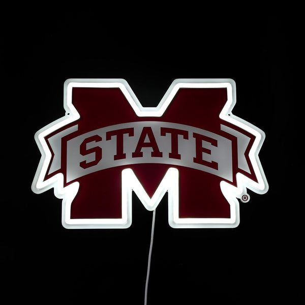 Mississippi State Bulldogs LED Neon Sign - Max (32" x 22.1")