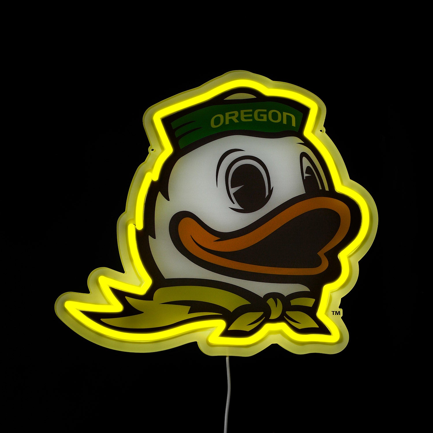Oregon Duck Logo LED Neon Sign