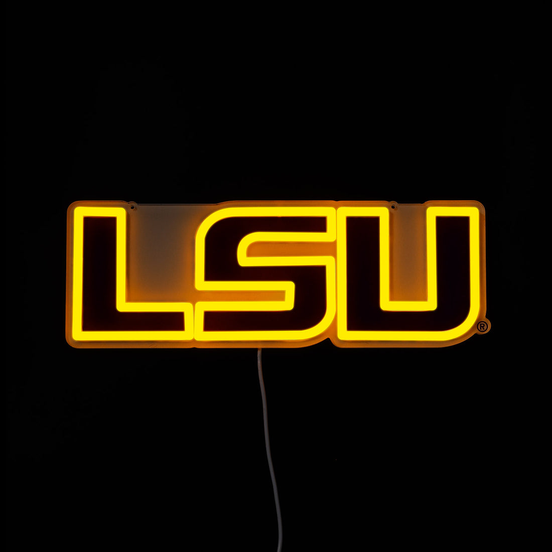 LSU Tigers LED Neon Sign - Saturday Neon