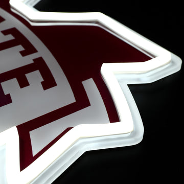 Mississippi State Bulldogs LED Neon Sign - Saturday Neon