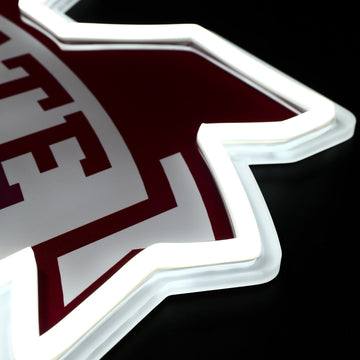 Mississippi State Bulldogs LED Neon Sign - Saturday Neon