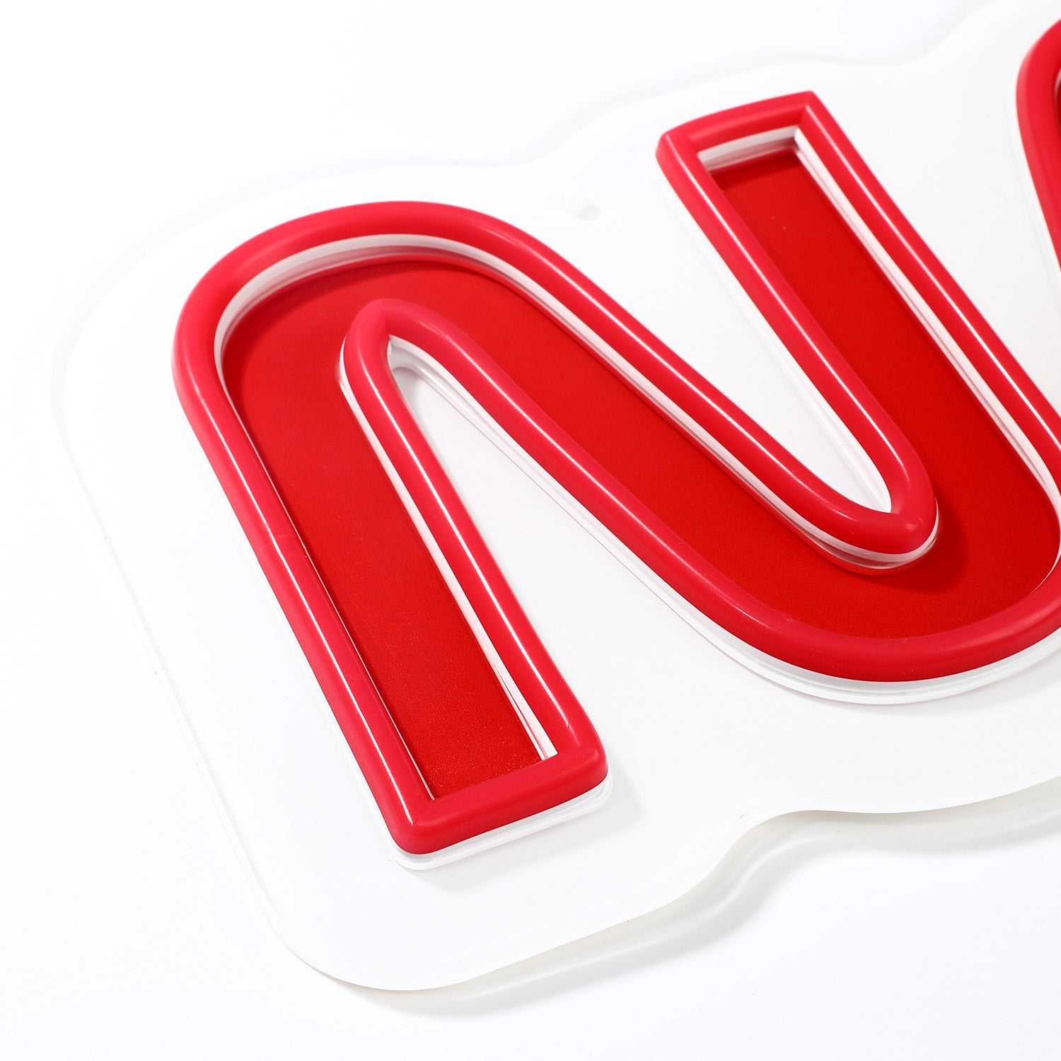 NASA Worm Logo LED Neon Sign - Saturday Neon