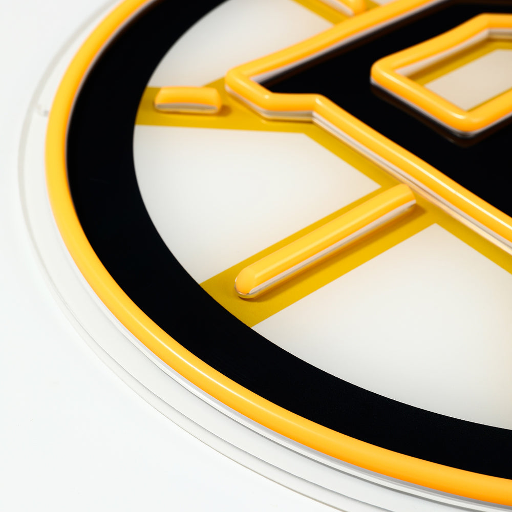 Boston Bruins LED Neon Sign - Saturday Neon