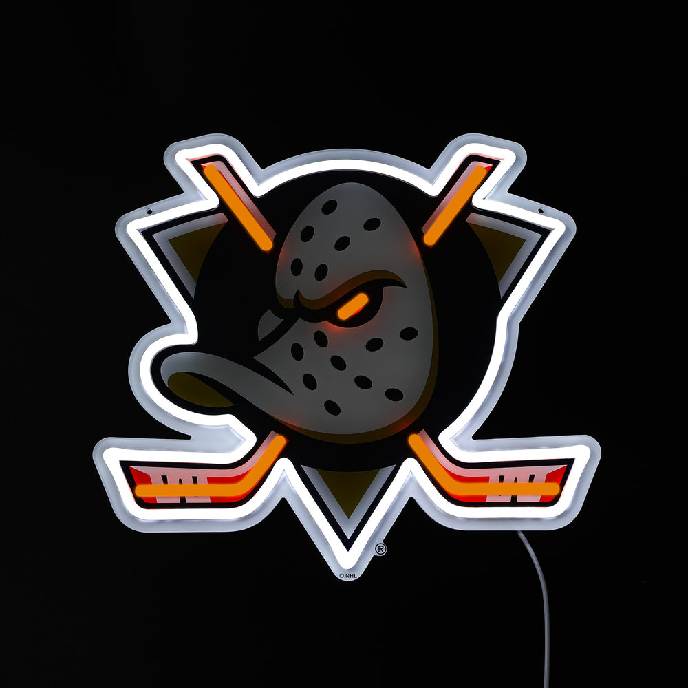 Anaheim Ducks LED Neon Sign - Saturday Neon
