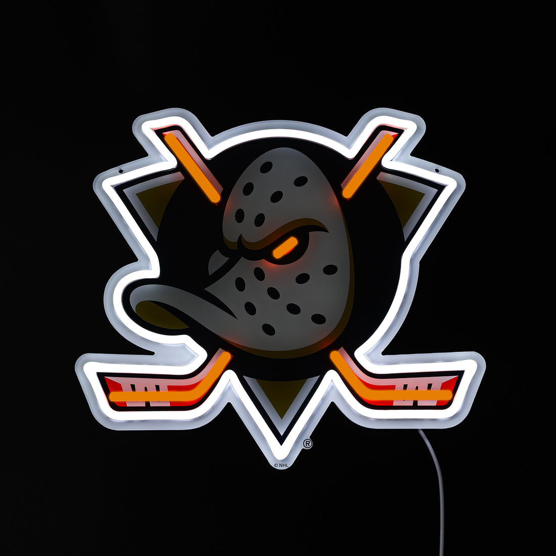 Anaheim Ducks LED Neon Sign - Saturday Neon