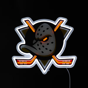 Anaheim Ducks LED Neon Sign - Saturday Neon