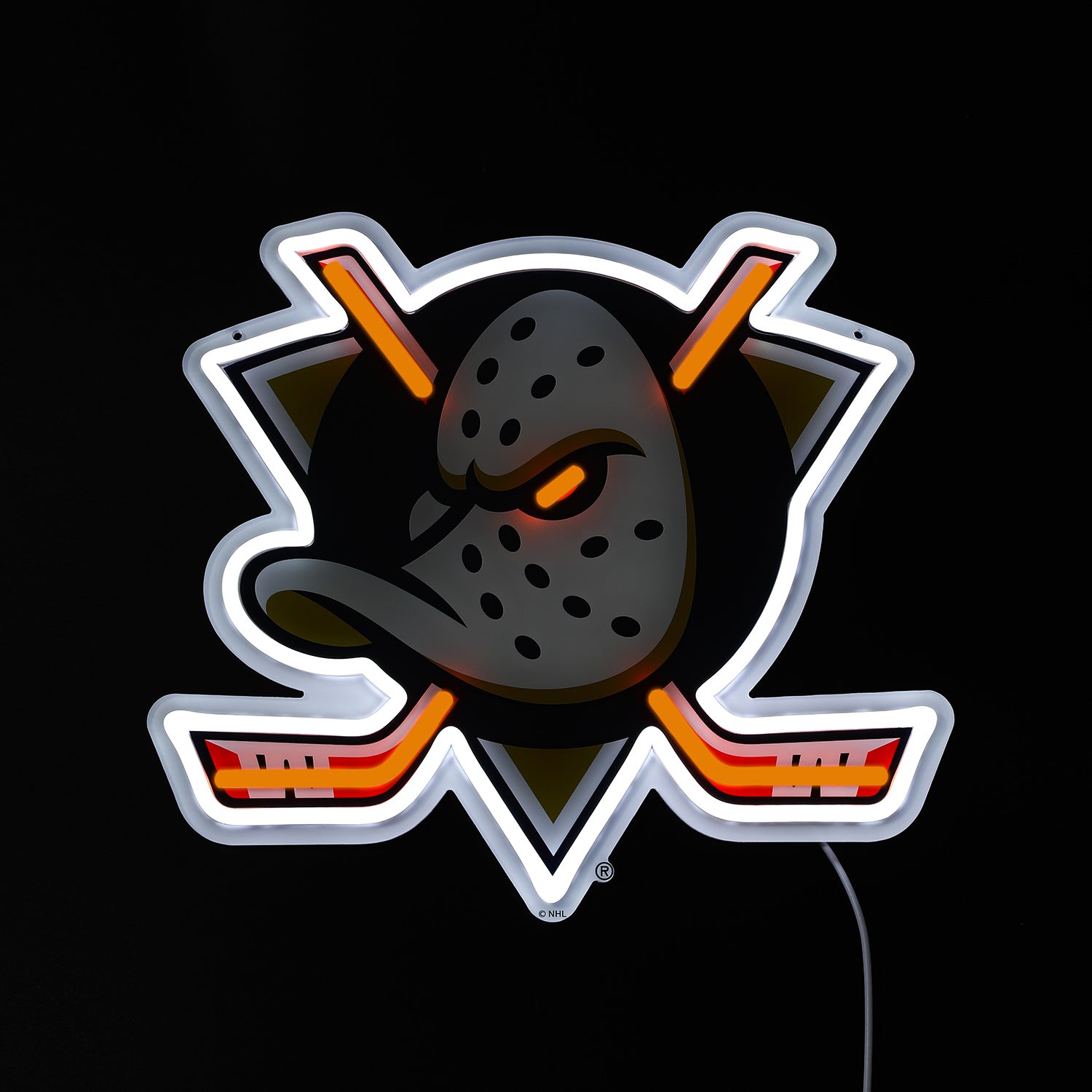 Anaheim Ducks LED Neon Sign - Saturday Neon