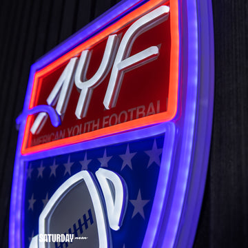 American Youth Football LED Neon Sign