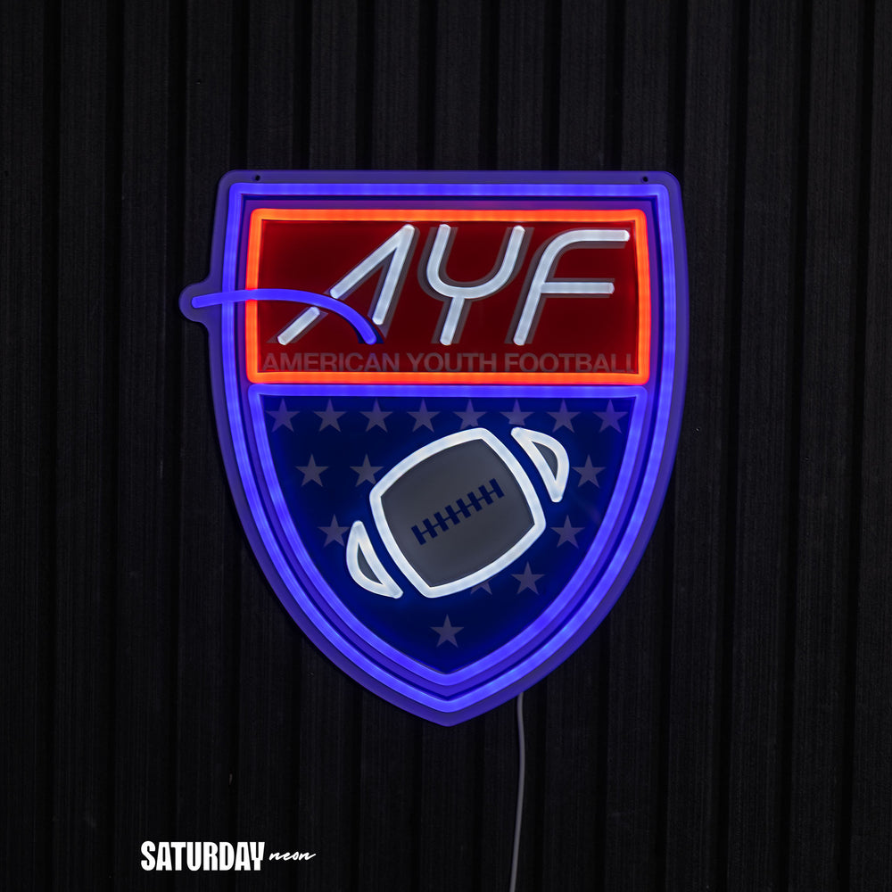 American Youth Football LED Neon Sign