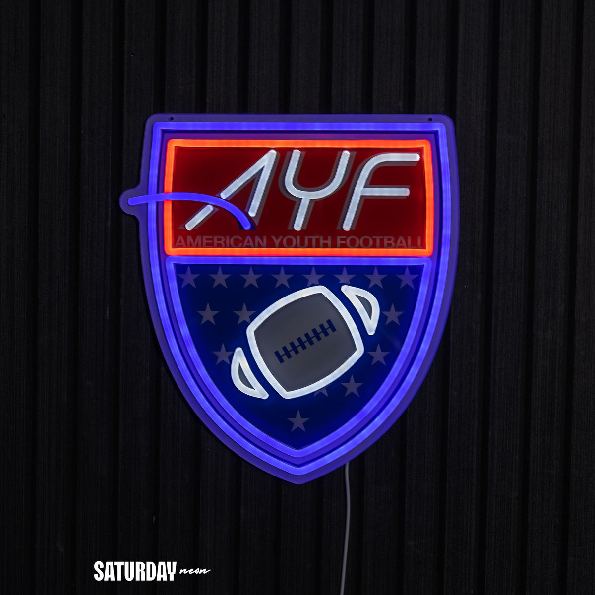 American Youth Football LED Neon Sign
