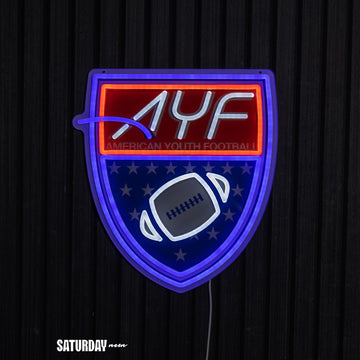 American Youth Football LED Neon Sign