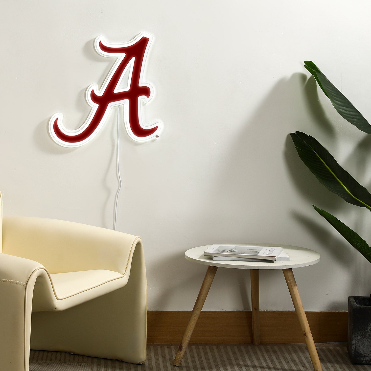 Alabama Crimson Tide LED Neon Sign - Saturday Neon