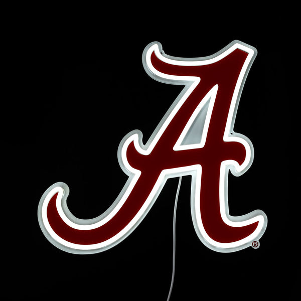 Alabama Crimson Tide LED Neon Sign - Plus (23.1" x 24")