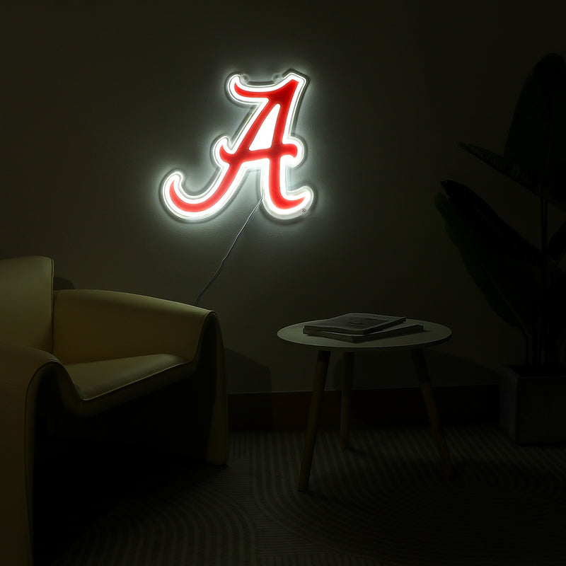 Alabama Crimson Tide LED Neon Sign - Saturday Neon