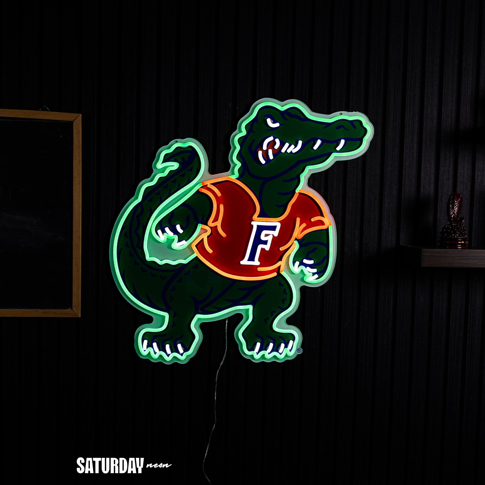 Florida Gators Albert Mascot LED Neon Sign - 24" x 23.10"