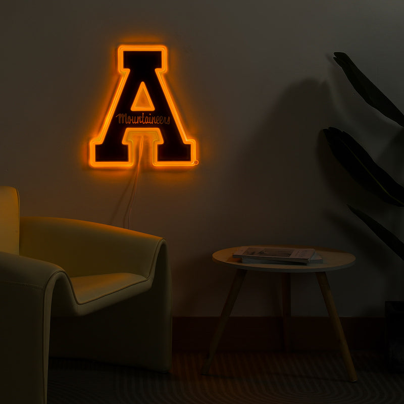 App State Mountaineers LED Neon Sign - Saturday Neon