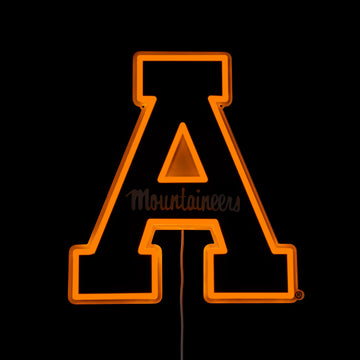 App State Mountaineers LED Neon Sign - Saturday Neon
