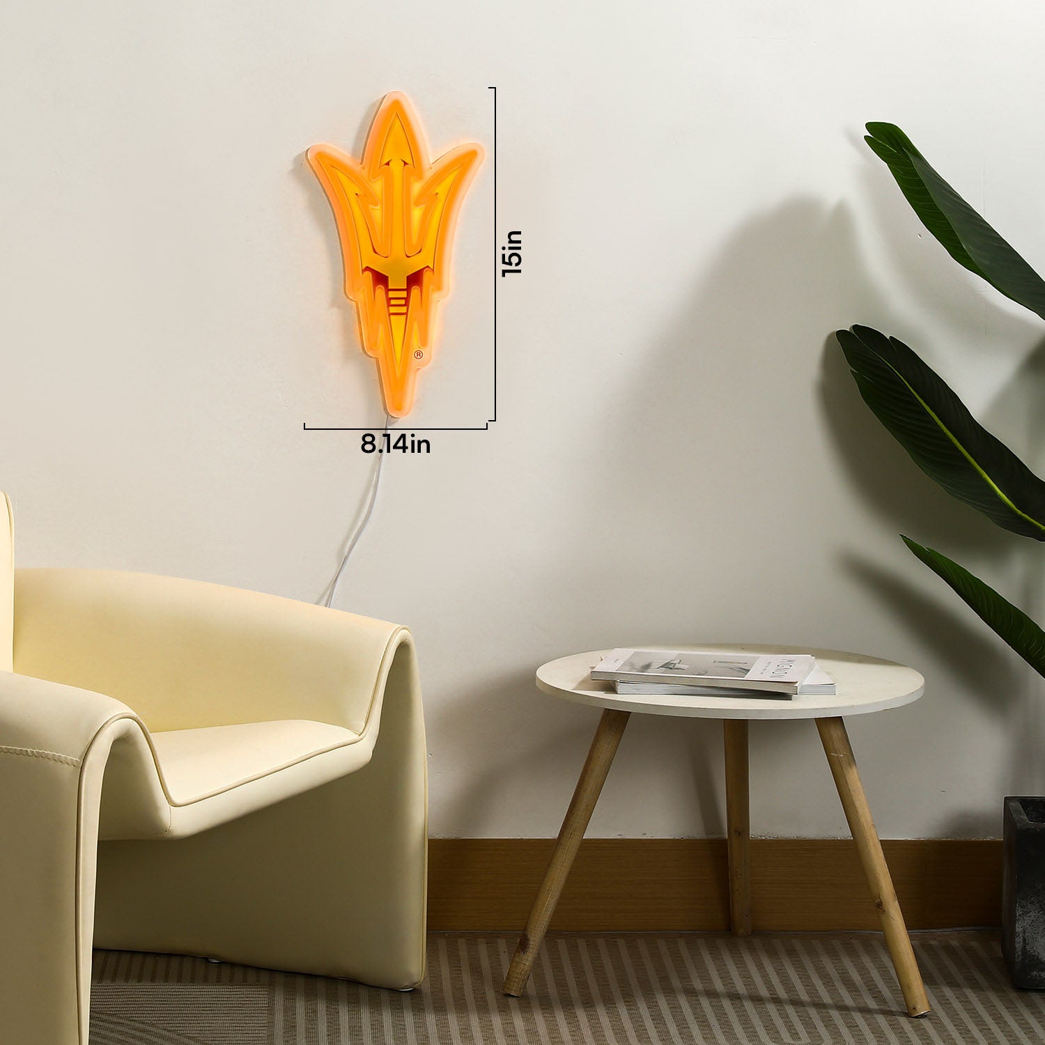 Arizona State Sun Devils LED Neon Sign - Saturday Neon