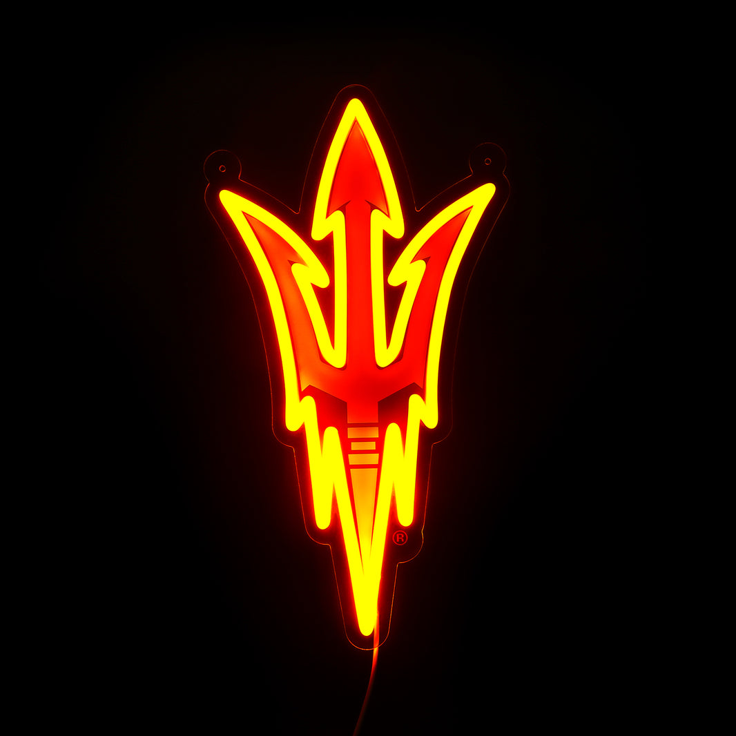 Arizona State Sun Devils LED Neon Signs, ASU Light-Up Signs | Saturday Neon