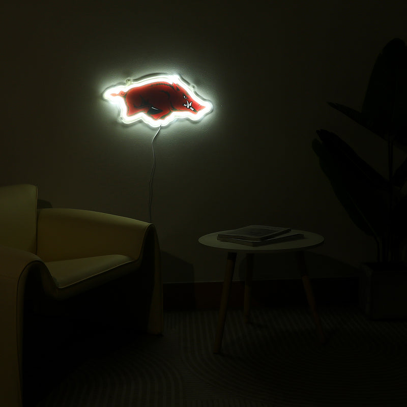 Arkansas Razorbacks Logo LED Neon Sign - Saturday Neon