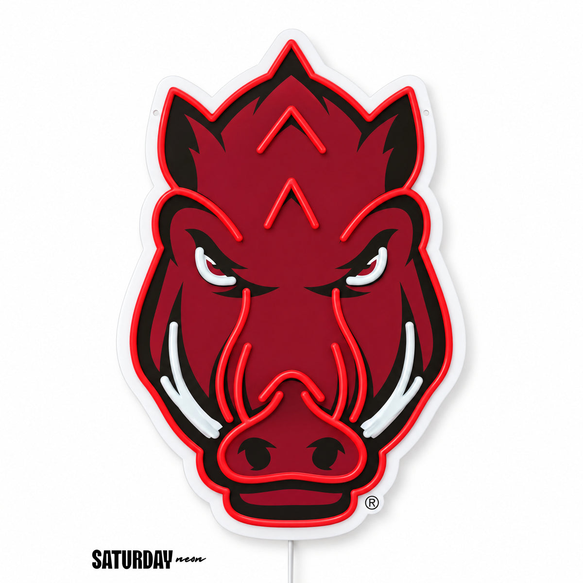 Arkansas Razorbacks LED Neon Sign - 10.15" x 15"