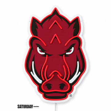 Arkansas Razorbacks LED Neon Sign - 10.15" x 15"