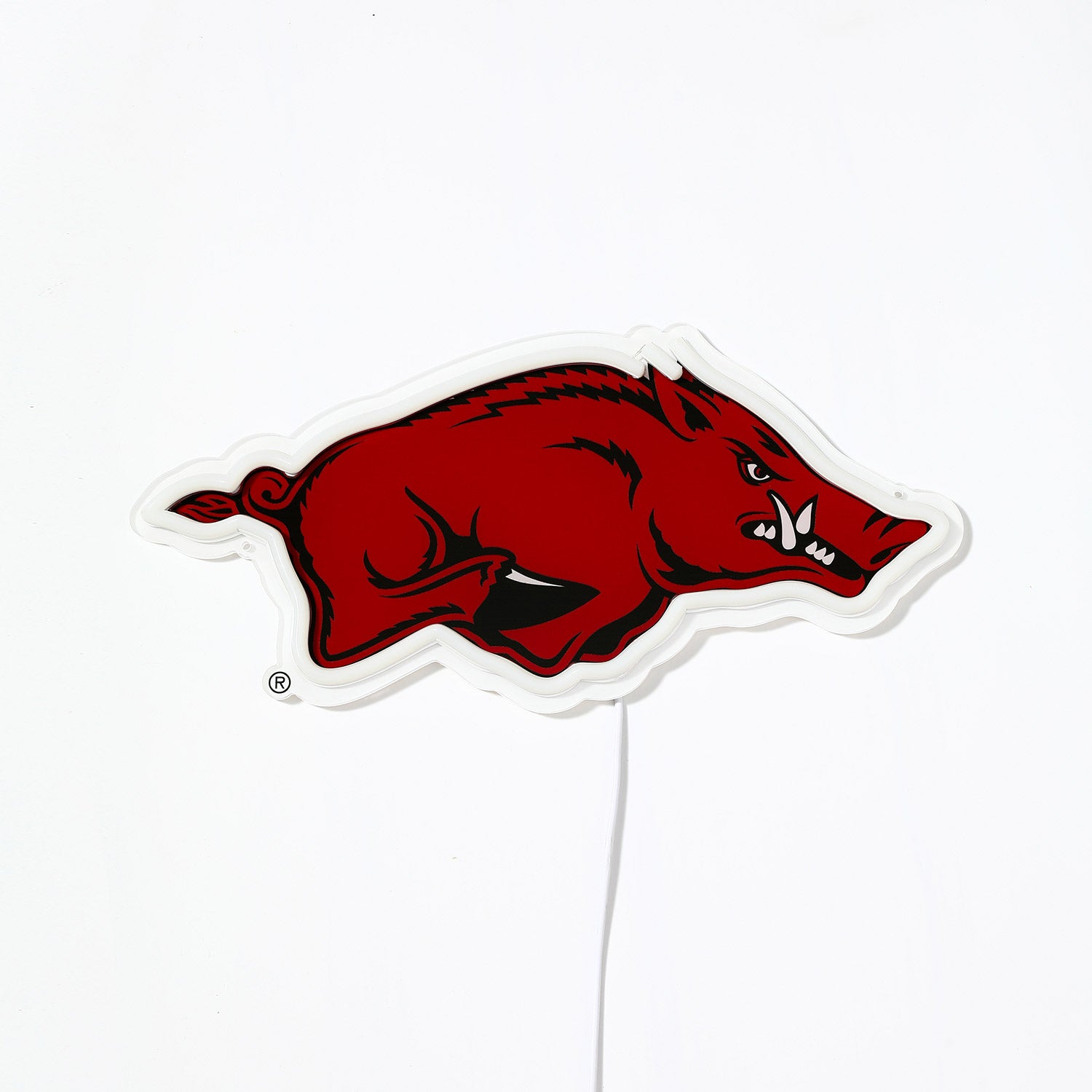 Arkansas Razorbacks Logo LED Neon Sign