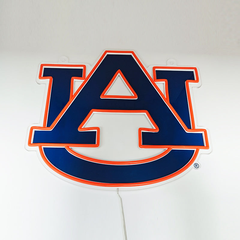 Auburn Logo LED Neon Sign