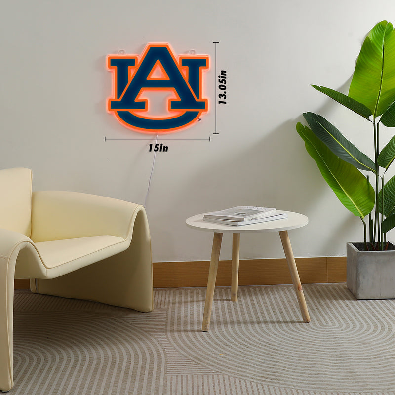 Discounted Auburn Tigers Sign - Saturday Neon