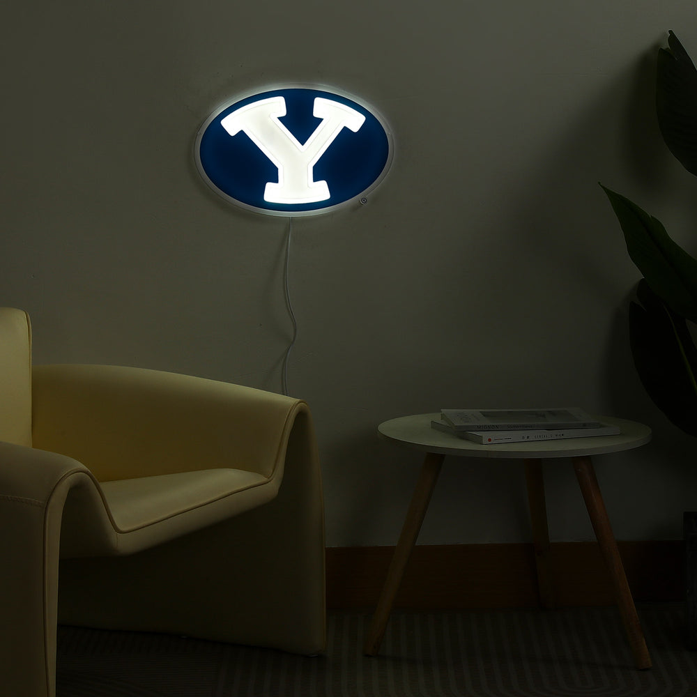 BYU Cougars LED Neon Sign - Saturday Neon