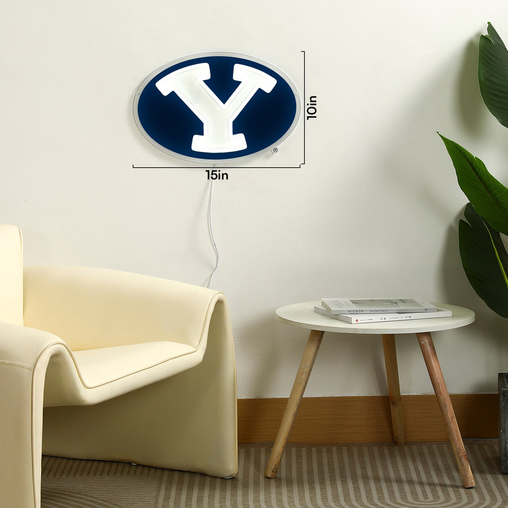 BYU Cougars LED Neon Sign - Saturday Neon