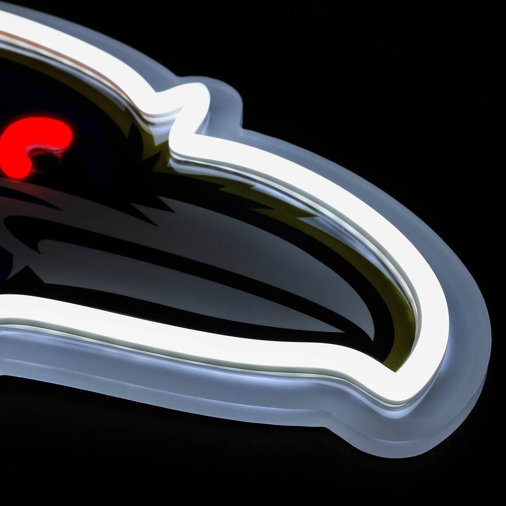 Baltimore Ravens LED Neon Sign - Saturday Neon
