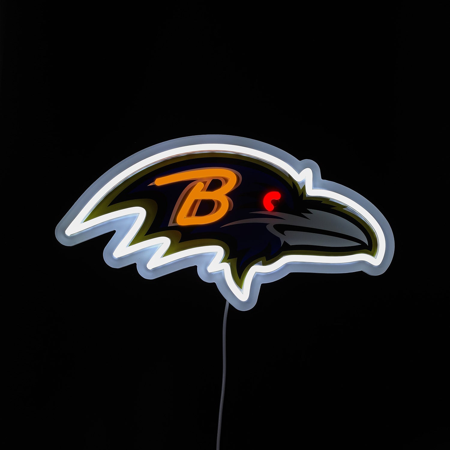Baltimore Ravens LED Neon Sign - Saturday Neon